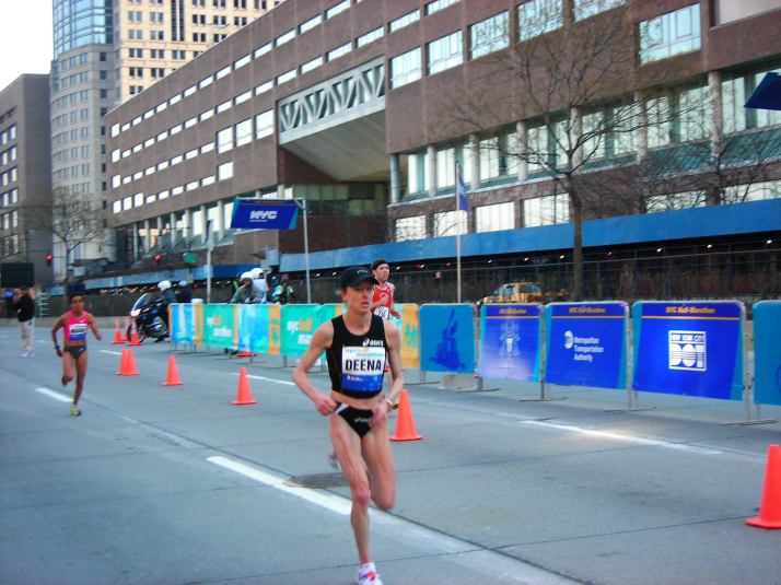 new york city half marathon nyrr ny  deena kastor