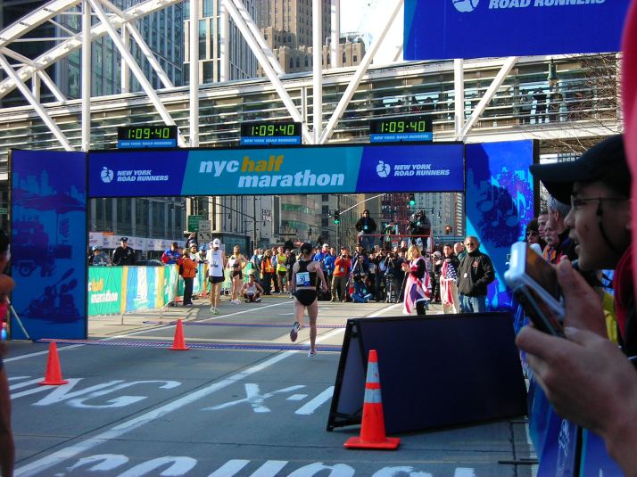 new york city half marathon nyrr ny  deena kastor