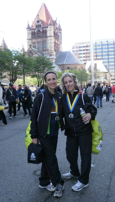 the happy finishers!