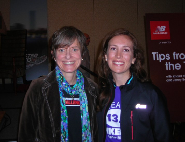 The amaaaaaaazing Tish Hamilton! boston marathon