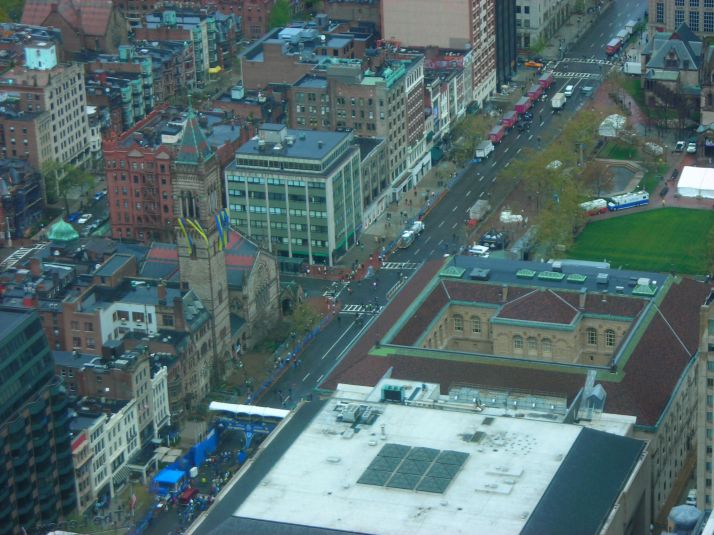 Left, bottom: finish line. Someone's obsessed.