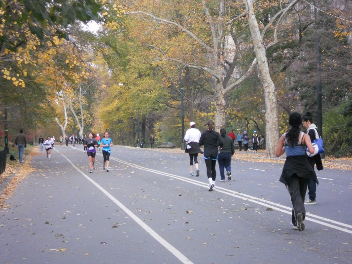 That was the last lap. I was just not talking anymore. Not good.