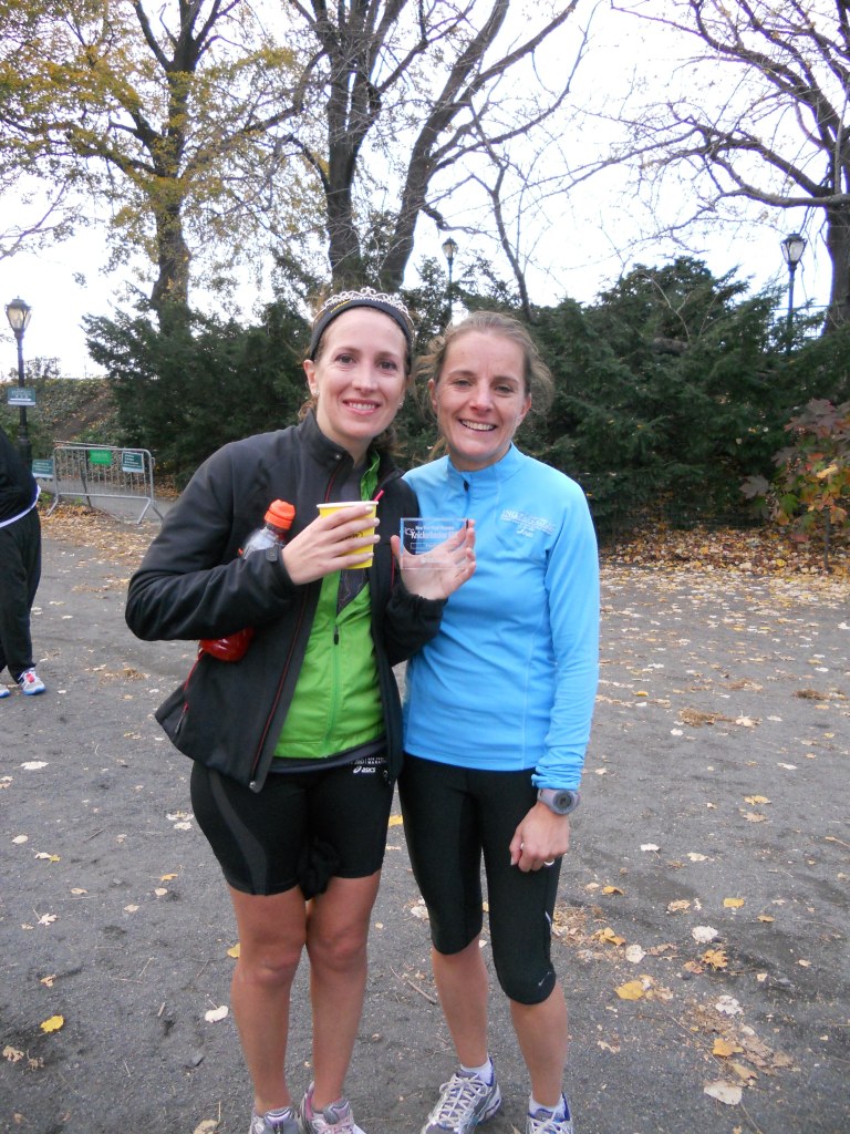 Patricia, got to run the last 16 miles with me. Amazing woman!