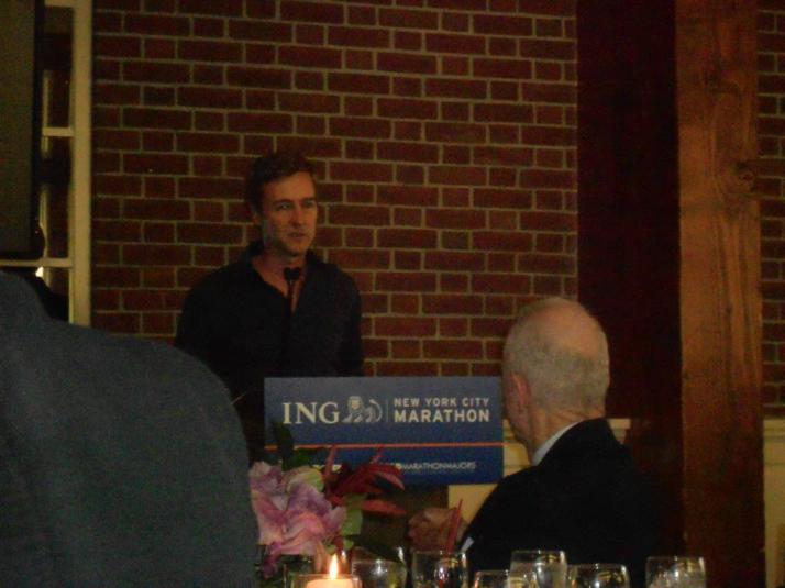 2011 New York City Marathon Footlocker Five Boro Challenge  ed norton