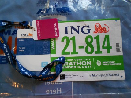 new york city marathon 2011 Footlocker five boro challenge nyrr elizabeth maiuolo