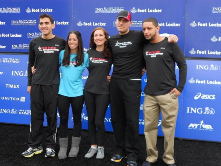 footlocker five boro challenge team new york city marathon 2011 press conference (107)