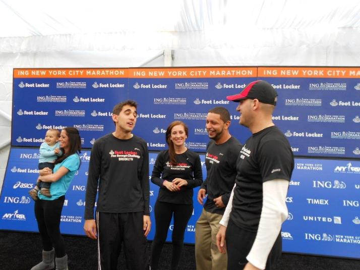 footlocker five boro challenge team new york city marathon 2011 press conference (123)