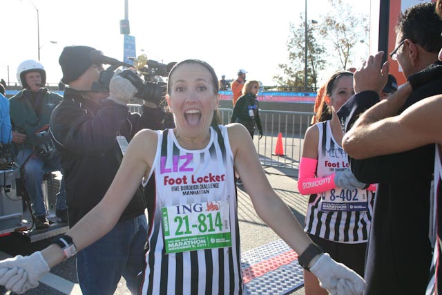 new york city marathon 2011 Footlocker five boro challenge nyrr elizabeth maiuolo