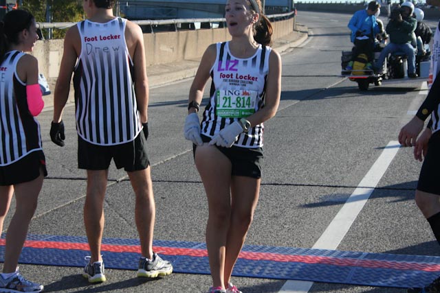 new york city marathon 2011 Footlocker five boro challenge nyrr elizabeth maiuolo  6 (1)