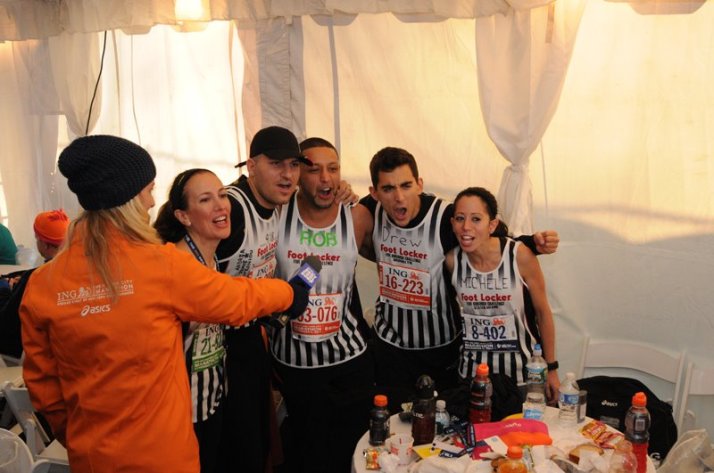 new york city marathon 2011 Footlocker five boro challenge nyrr elizabeth maiuolo carrie tollefson