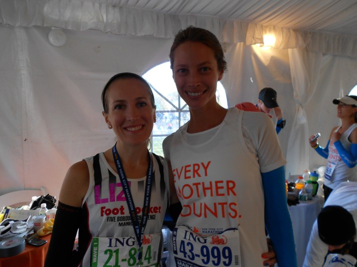 new york city marathon 2011 Footlocker five boro challenge nyrr elizabeth maiuolo christie turlington