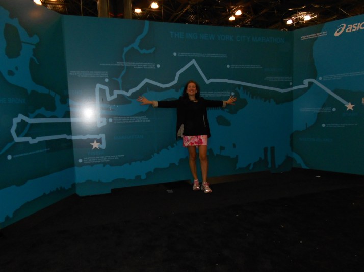 new york city marathon 2011 Footlocker five boro challenge nyrr expo elizabeth maiuolo (6)