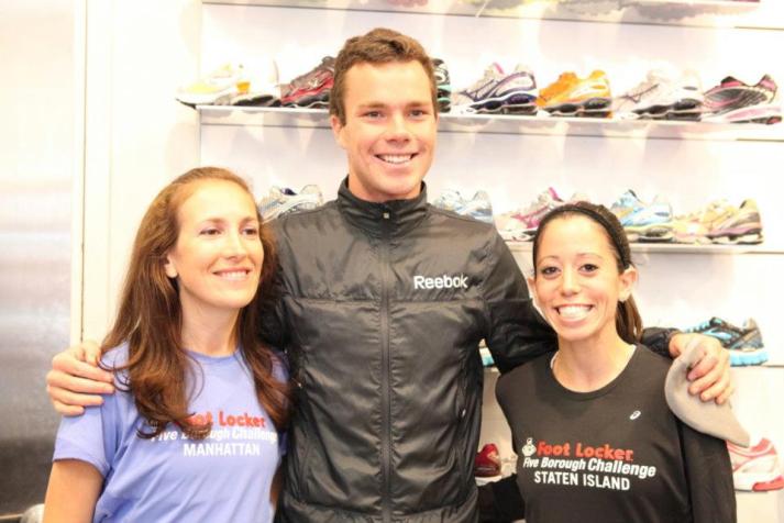 new york city marathon 2011 Footlocker five boro challenge nyrr expo elizabeth maiuolo run footlocker (1) bobby curtis