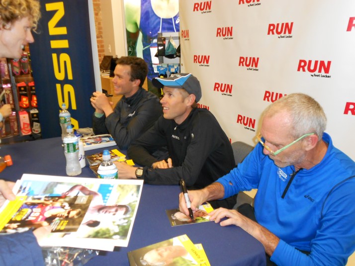 new york city marathon 2011 Footlocker five boro challenge nyrr expo elizabeth maiuolo run footlocker (23) bart yasso bobby curtis