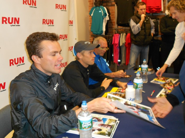 new york city marathon 2011 Footlocker five boro challenge nyrr expo elizabeth maiuolo run footlocker (23) bart yasso bobby curtis