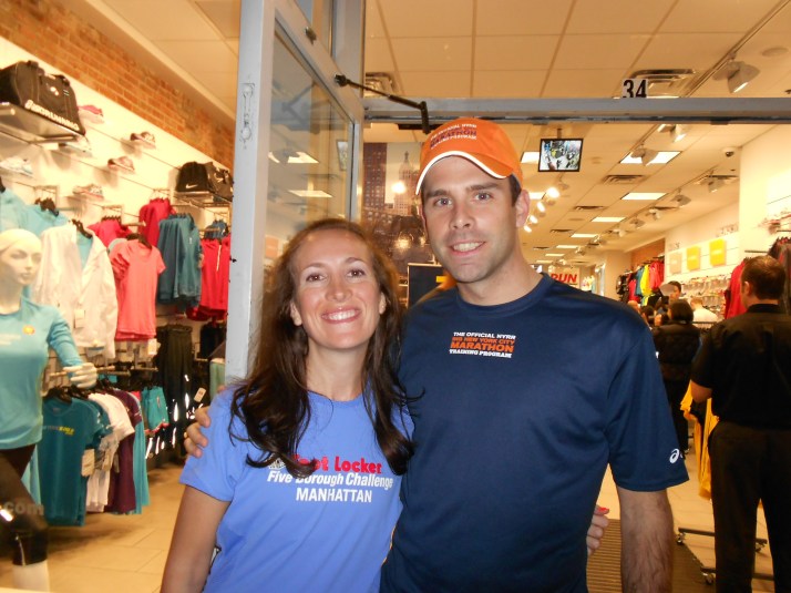 new york city marathon 2011 Footlocker five boro challenge nyrr expo elizabeth maiuolo run footlocker (4) john honerkamp