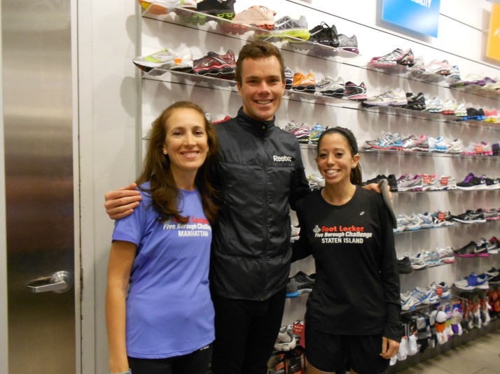 new york city marathon 2011 Footlocker five boro challenge nyrr expo elizabeth maiuolo run footlocker (1) bobby curtis