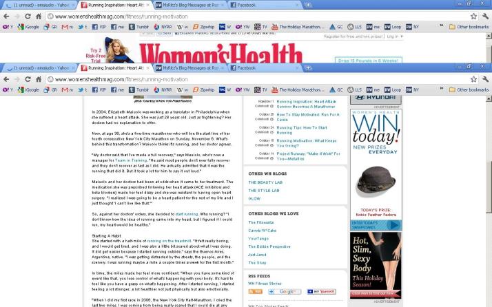 women's health elizabeth maiuolo inspiration