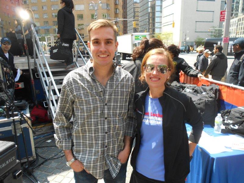 new york city marathon opening day (20) ridiculously photogenic guy Zeddie Watkins