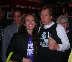 Last time I saw Billy was in 2010 for the BAA Boston Marathon, when he told me "Go get your Boston"... awwww