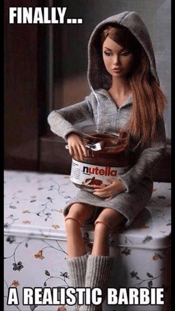 nutella barbie
