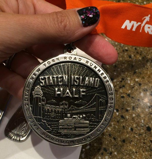 nyrr 2014 staten island half running pictures staten island half medal