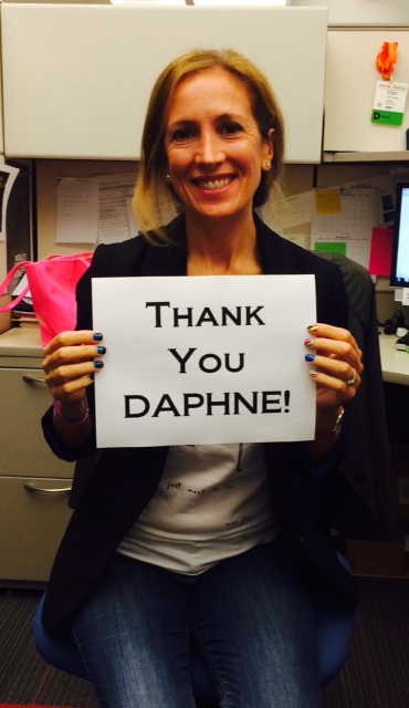 thank you Daphne