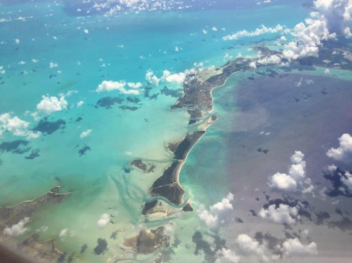 Turks and Caicos aerial shot